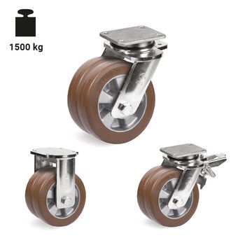 TR-58HT-EEGMHD-Ruote con supporti elettrosaldati gemellati